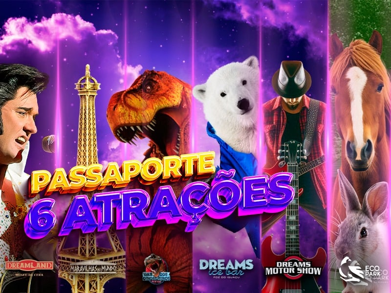 Passaporte Dreams Parque Show