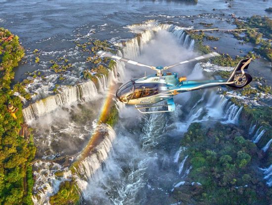 Pacote de passeios em Foz do Iguaçu – Cataratas 360° com voo de helicóptero