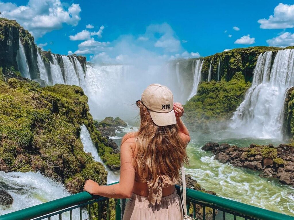 Vista panorâmica das Cataratas do Iguaçu
